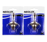 2X NEOLUX H4 60/55W P43T 12V Blister Lampadina