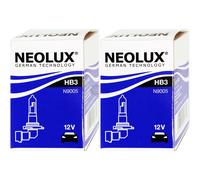 2X NEOLUX HB3 60W P20D 12V Lampadina