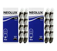 2X NEOLUX T4W 4W 12V BA9S Illuminazione Di Segnale E Illuminazione Interna