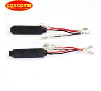 2X Nero Universale Moto 12V 10W 10Ω Indicatore Di Direzione LED Resistenza Di Ca