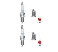 2X NGK 2327 Candela Per Ford Fiesta IV JA JB KA RB