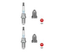 2X NGK 2789 Candela Di Accensione Per VW Golf III 1H1 Mercedes-Benz W202