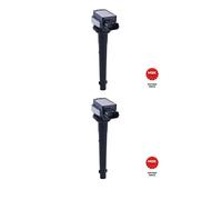 2x NGK 48162 Bobina per Renault Clio III BR0/1 CR0/1 Nissan Qashqai + 2 I