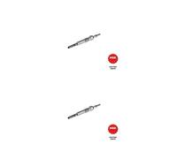 2x NGK 5605 Candelette per VW Skoda Seat Audi Opel Renault Ford Nissan Dacia