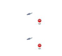 2x NGK 5932 Candela per VW Golf I 17 Seat Toledo I 1L2 Audi 100 443 444