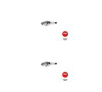 2X NGK 6587 Candela Di Accensione