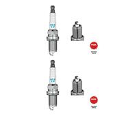 2x NGK 7746 Candela per Honda Civic VIII FK FN Civic VII EP Eu Ev Integra DC5