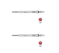 2x NGK 7794 Candelette per Volvo XC90 I Peugeot 407 Citroën Land Rover Jaguar