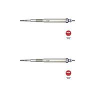 2X NGK 93283 Candelette Per Ford Ranger ET Mazda BT-50 CD UN