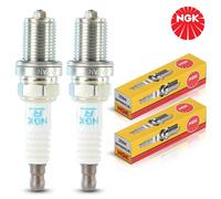 2x NGK BKR6EKUB Modulo Accensione Bobina Per VW Passat Audi A4 A6 Renault Laguna