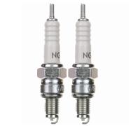 2x Ngk Candela C7HSA 4629 per AGM Baotian Benzhou Flex Tech Giantco Jonway Rex