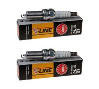 NGK V-LINE49 Bobina Accensione Modulo 2x per Hyundai I20 I30 IX20 Kia Cee 'Rio 3