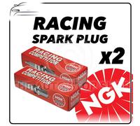 2x NGK Candele Accensione Corsa Parte Numero R7437-8 Azione N° 4901 Originale