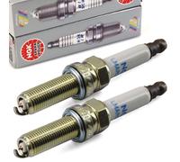 2X NGK Candele Di Accensione LMAR9AI-10 Per Gas Husqvarna KTM Duke EXC-F