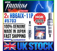 2x NGK HB6AIX-11P (5703) IRIDIUM IX CANDELE