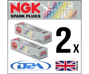 2x NGK ILZKBR7B8G (97968) LASER IRIDIUM Spark Plug