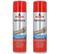 2x Nigrin Kupfer-Spray Lattina Trennmittel Lubrificante Kupfer-Fett