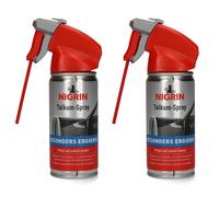 2x Nigrin Talkum-Spray Lubrificante Cura Gomma Tür-dichtungen Manicotti Ecc.