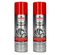 2x Nigrin Vernice Spray Per Cerchi Protezione Conservazione