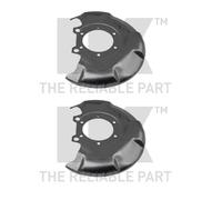 RIDEX 1330S0086 Lamiera paraspruzzi disco freno per VW GOLF I Cabriolet (155)
