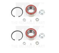 2X NK 759930 Kit Cuscinetti Ruota Anteriore Per VW Golf III 1H1