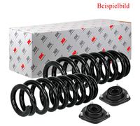 2x NK Molla Ammortizzatore + Supporto Cuscinetto Posteriore Per Audi Q3 8UB 8UG