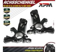 2x Nocca Fissaggio Ruota Frontale per Audi A3 VW Bora Golf 4 Seat 1LS 1ZM 1ZP