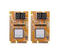 2X Notebook Carta Diagnostica Portatile 2 e Digitale PCI / del PCI-e di LPC il POST Tester