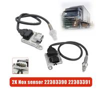2x Nox sensor 22303390 22303391 Per Volvo Truck D11 D13 D16 Mack H7