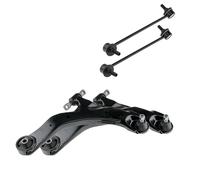 2x NTY Braccio Oscillante + Barra Accoppiamento Set Asse Ant. SX Destra per Kia