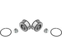 2X NTY Cuscinetto Ruota Kit Cuscinetti Per Renault Kangoo KC0/1