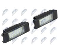 2x NTY ELP-PE-001 Luce targa adatto per PEUGEOT 208 I Hatchback (CA, CC) LED