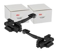 2X NTY Fermaporta Posteriore Compatibile Con SEAT ATECA SKODA KAROQ