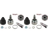 2X NTY Giunto Anteriore Per Subaru Impreza Elegante GR