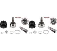 2x NTY Giunto Saldato Anteriore Radiale Per Opel Corsa D S07
