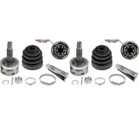 2X NTY Kit Giunti D'Assetto Giunto D'Antrieb Lato Ruota Per Hyundai Sonata V NF