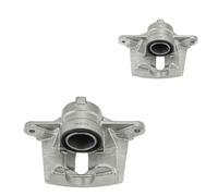2x NTY Pinza Freno Anteriore Sinistra Destra per Opel Agila (A) 1.2 16V 1.0 12V