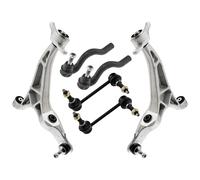 2x NTY Qurlenker + Barra Accoppiamento + Giunto Frontale per Jeep Grand Cherokee