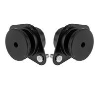 2x NTY Supporto Corpo Assale Superiore Frontale per Mitsubishi Pajero II V3_W