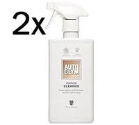 2x Nuovo Autoglym Fodera IN Pelle Detergente Spray 500ml Valet Pulire Auto Gift