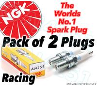 2x Nuovo Ngk da Corsa - Giallo Scatola Candele - Parte N° R5673-8 Azione N 4140