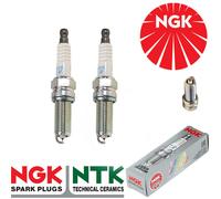 2x Nuovo Ngk Laser Iridium Candele - Parte N° ILKR8E6 Azione N° 1422 2pk