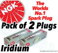 2x Nuovo Ngk Laser Iridium Candele - Parte N° ITR4A15 Azione N° 5599 2pk