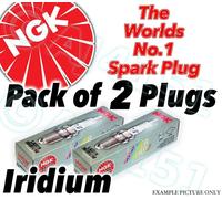 2x Nuovo Ngk Laser Iridium Candele - Parte N° ITR6F13 Azione N° 4477 2pk
