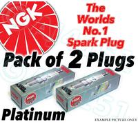 2x Nuovo Ngk Platino Candele - Parte N° PMR7A Azione N° 4259 2pk Candele