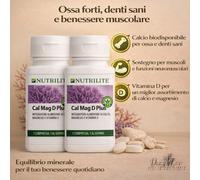 2x Nutrilite Cal Mag D Plus - Calcio Magnesio Vitamina D (360 compresse 4 mesi)