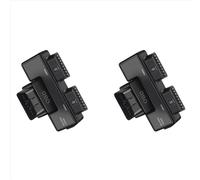 2X OBD2 Uno diviso in due cavi adattatori 16 pin 16 core cavo di espansione OBD connettore cavo adattatore universale