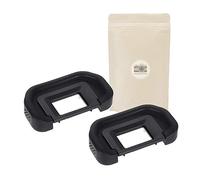 2x Oculare in gomma EB per Mirino Canon tipo EB - Compatibile con fotocamere Canon EOS Rebel 10D 70D 60D 60Da 6D 5D Mark II 5D 50D 40D 30D 20D 10D 80D 6D Mark II - Adaptout marca francese