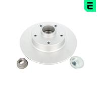 2x OPTIMAL 702976BS0 Disco freno Posteriore per RENAULT Clio IV Hatchback (BH)