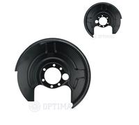 2X OPTIMAL Ankerblech Spritzblech Bremsscheibe Dietro Per Audi A4 8D2 B5 8C